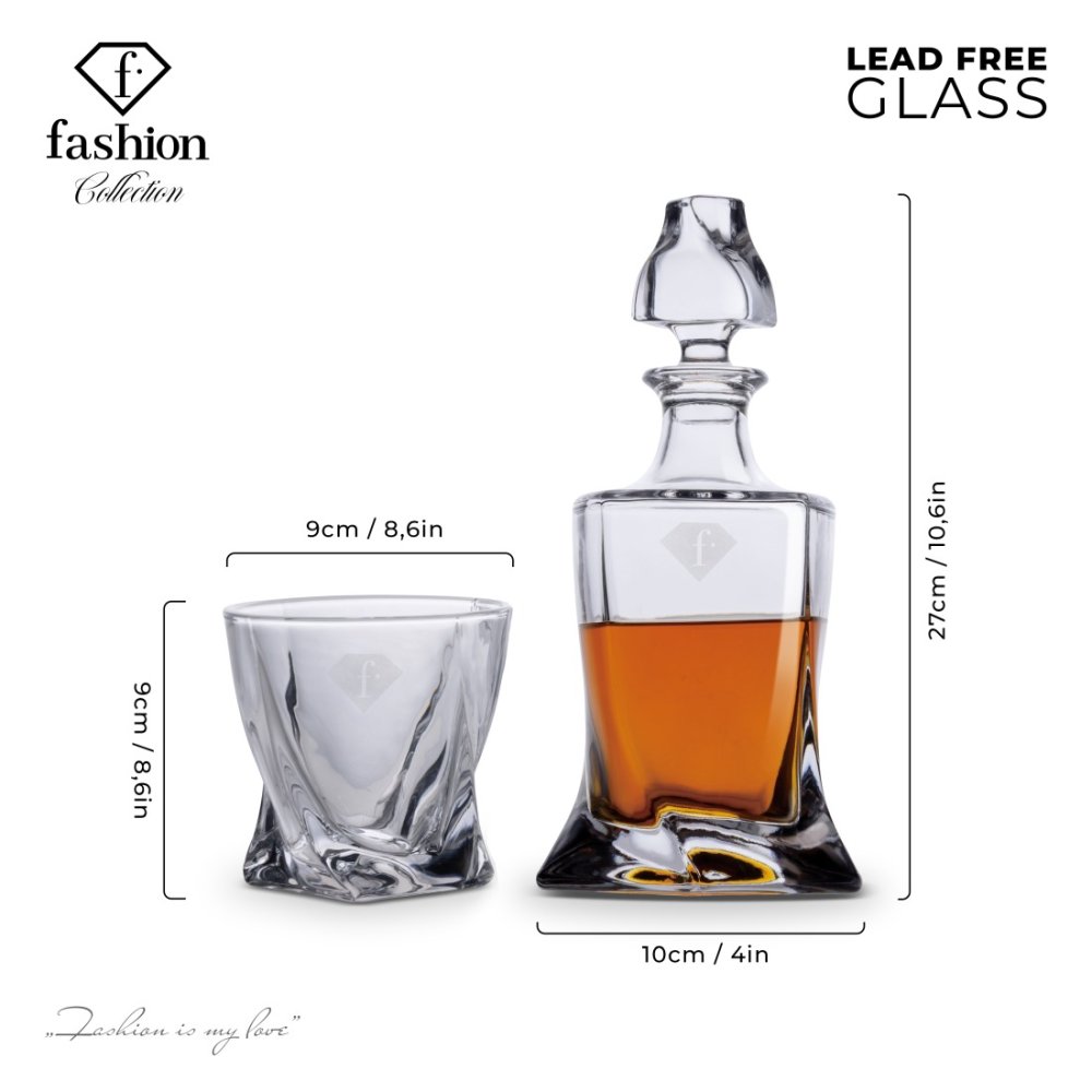 Fashion TV by BerlingerHaus Sklenice a karafa na whisky sada 5 ks FTV-0138