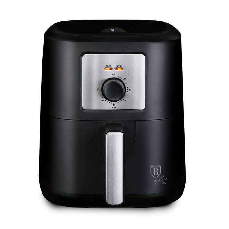 BERLINGERHAUS Horkovzdušná fritéza 4 l Matte Black Collection BH-9344