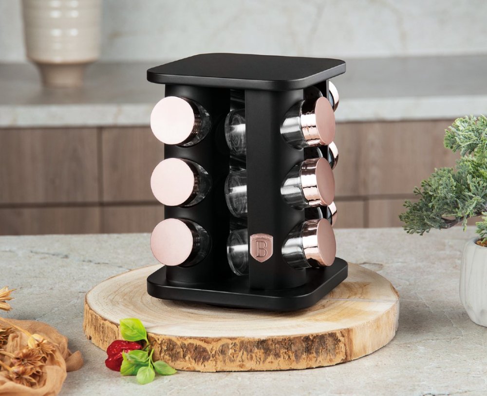 BERLINGERHAUS Kořenky v otočném stojanu 13 ks Black rose BH-8559 - thumb (4)