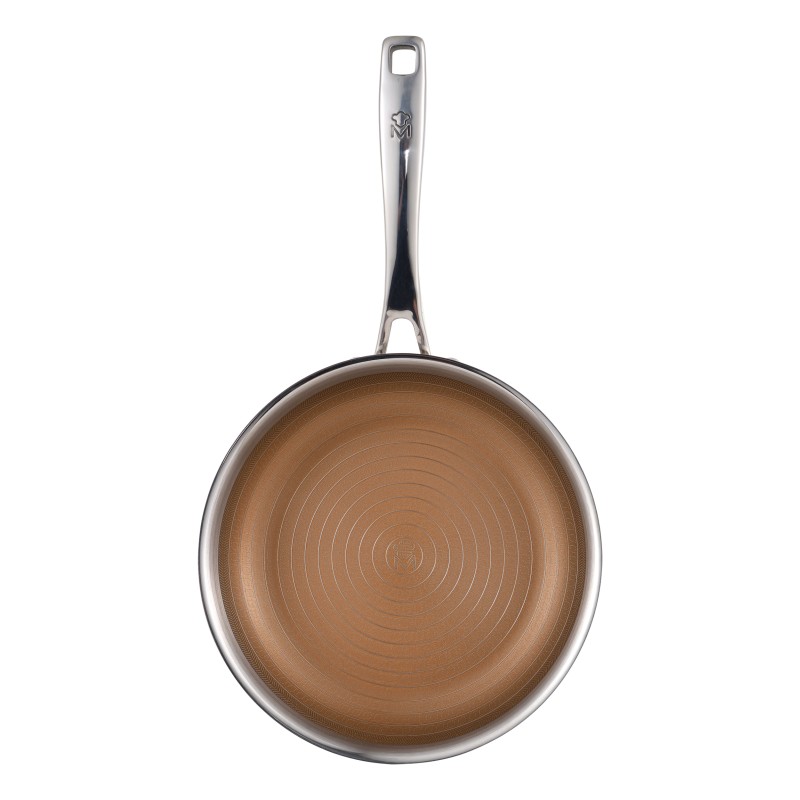 MASTERPRO Pánev s nepřilnavým povrchem GIRO 20 cm nerez BGMP-2114 - thumb (2)