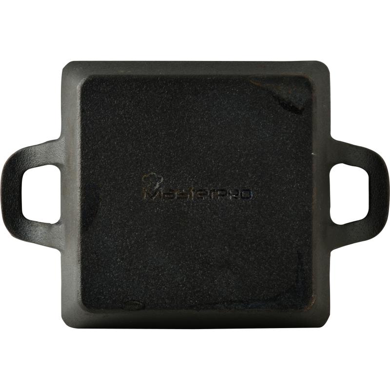 MASTERPRO Pekáč litinový s podstavcem COOK & SHARE 12,6x18,5x3,6 cm černá  BGMP-3805-EM - thumb (3)