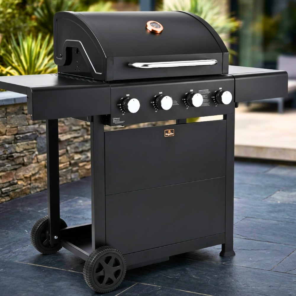 BERLINGERHAUS Plynový gril Outdoor 4 hořáky BH-8605