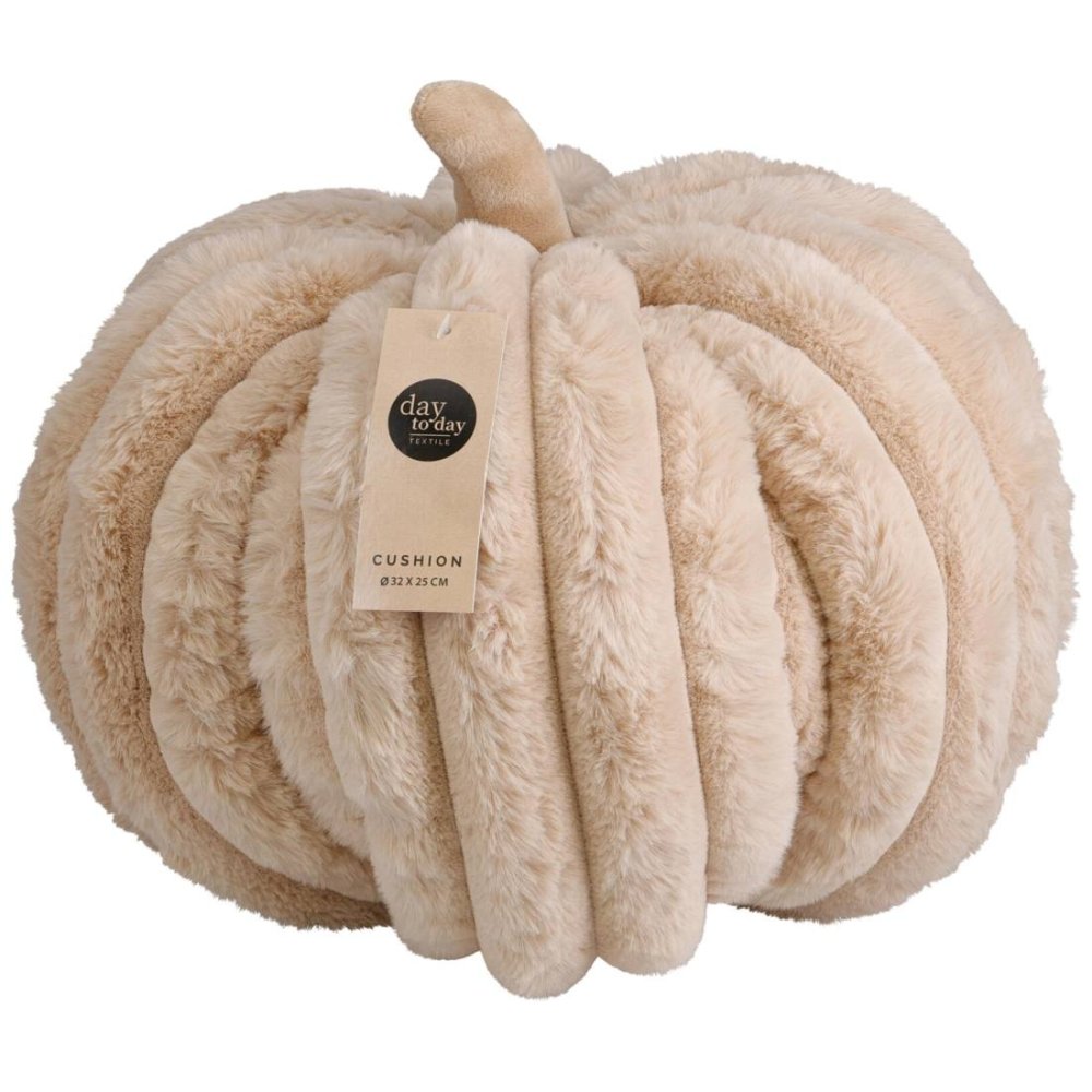 HOMESTYLING Polštář dekorační dýně polyester 32 × 25 cm zelená KO-AAE830030zele