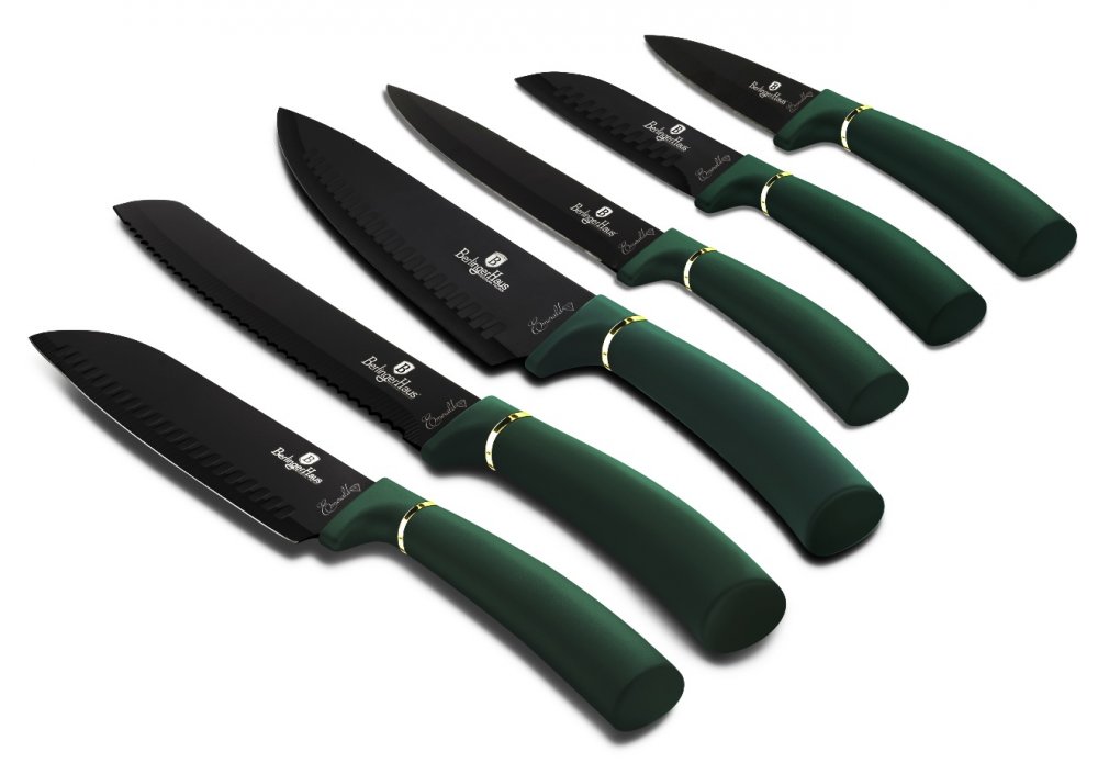 BERLINGERHAUS Sada nožů s nepřilnavým povrchem 6 ks Emerald Collection BH-2511 - thumb (3)