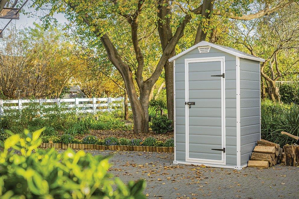 Keter Zahradní domek Keter MANOR 4 x 3 šedý KT-610141 - thumb (7)