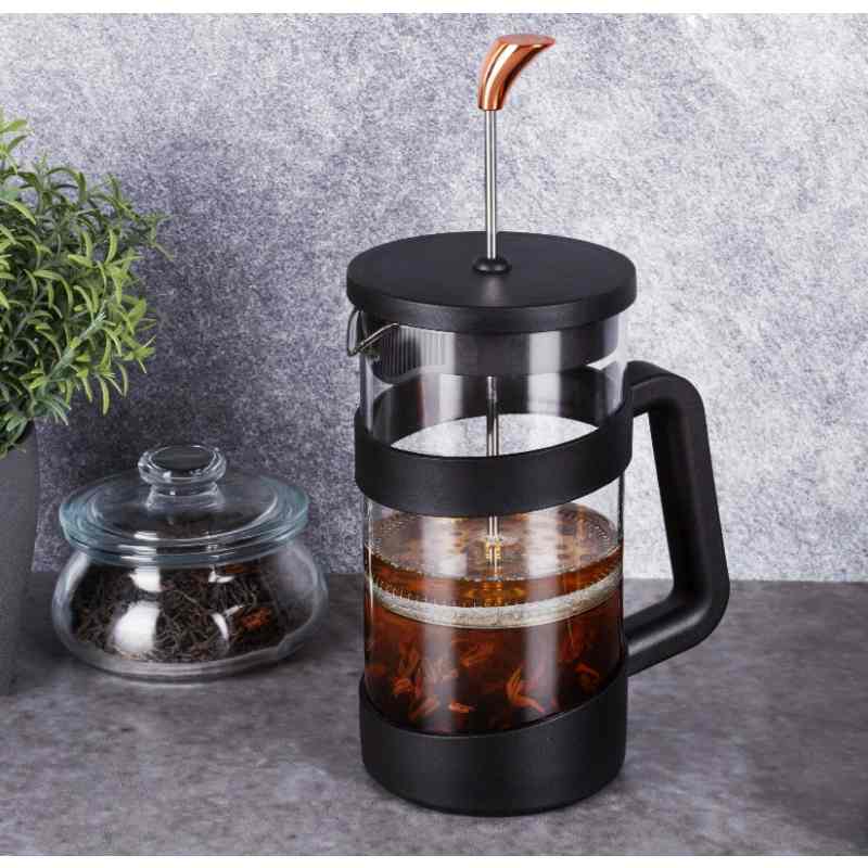 BERLINGERHAUS Kanvica na čaj a kávu French Press 1000 ml Black Rose Collection BH-7616