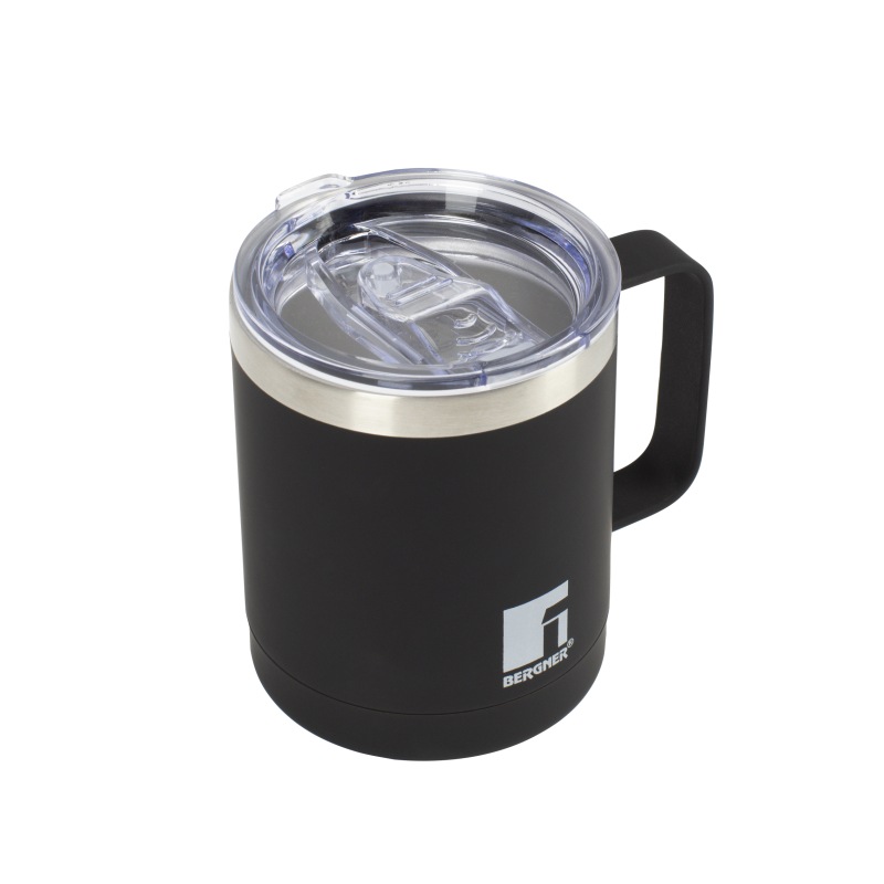 Bergner Termohrnek 350 ml nerez černá BG-37788-BK