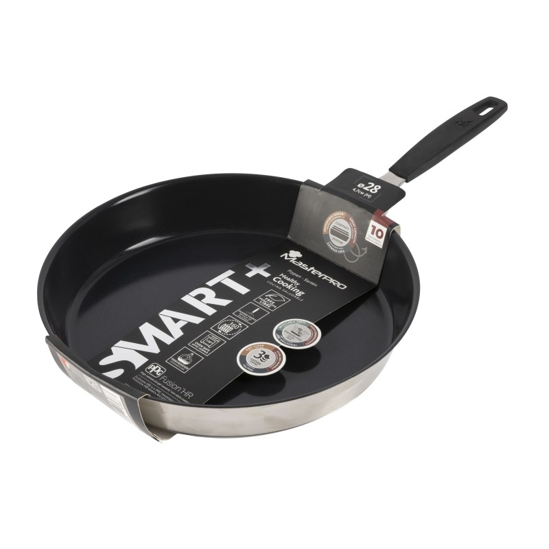 MASTERPRO Pánev s nepřilnavým povrchem SMART 28cm nerez BGEU-4319 - thumb (5)