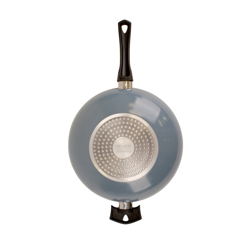 SAN IGNACIO Pánev WOK s nepřilnavým povrchem NOIA 30 cm modrá BGEU-6962 - thumb (2)
