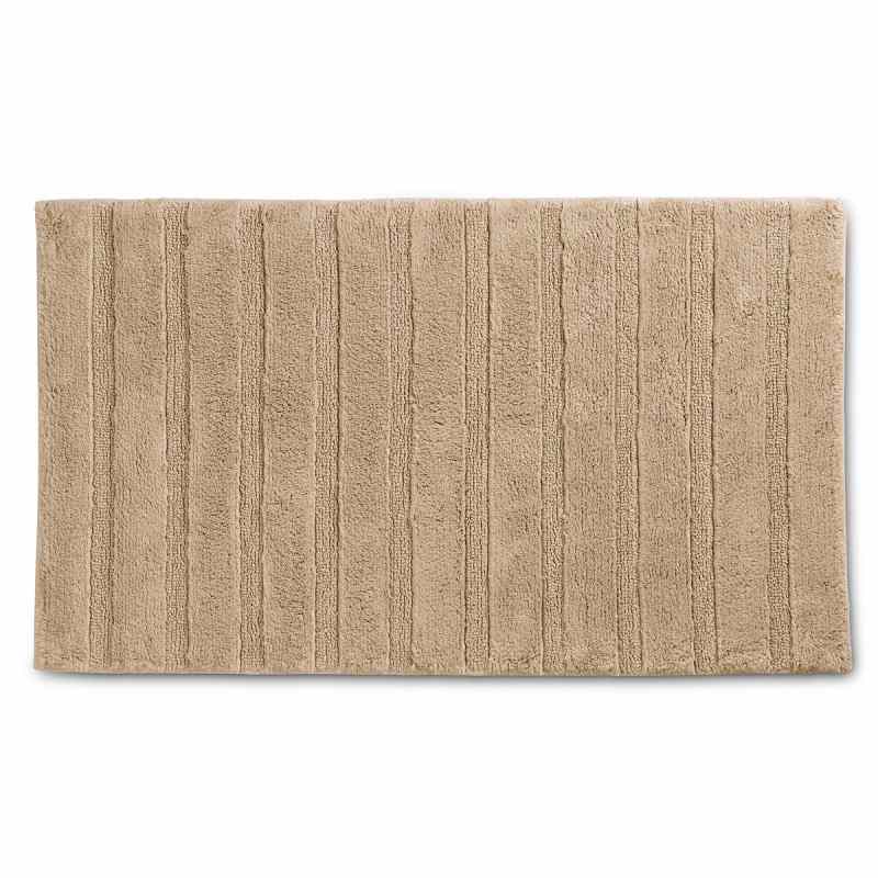 KELA Koupelnová předložka Megan 100% bavlna béžová 120x70x1,6cm KL-24711