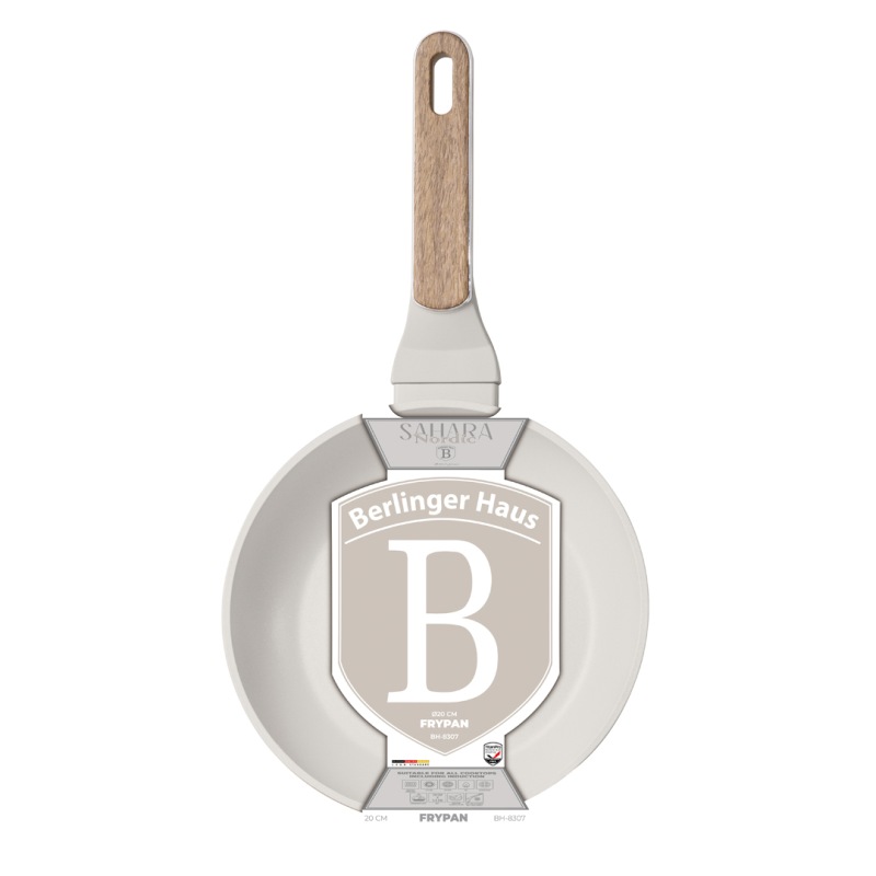 BERLINGERHAUS Pánev s titanovým povrchem 20 cm Sahara Nordic Collection BH-8307