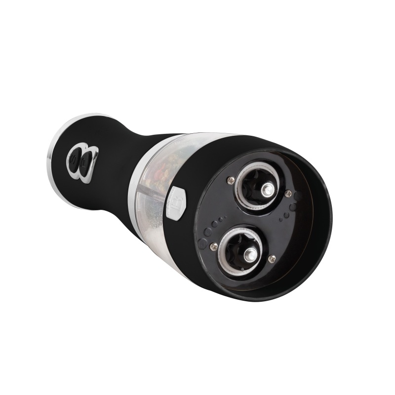 BERLINGERHAUS Elektrický mlýnek na pepř a sůl 2 v 1 Black Collection BH-9647