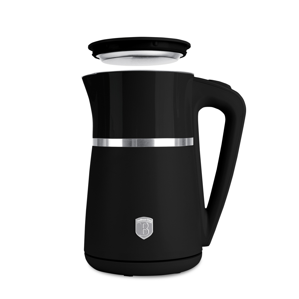 BERLINGERHAUS Rychlovarná konvice s dvojitou stěnou 1,7 l Matte Black Collection BH-9849