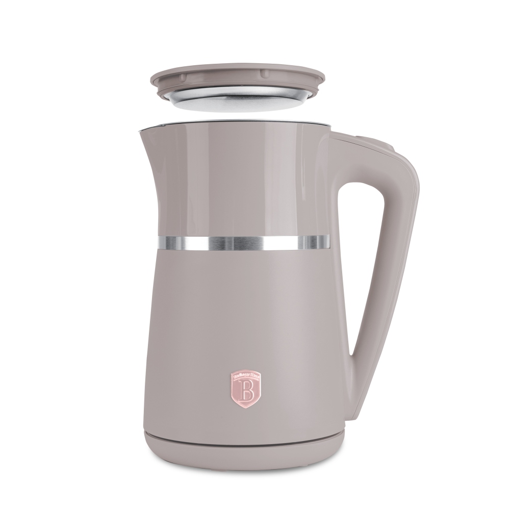 BERLINGERHAUS Rychlovarná konvice s dvojitou stěnou 1,7 l Taupe Collection BH-9863