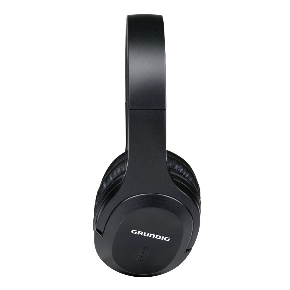GRUNDIG Bezdrátová bluetooth sluchátka GRUNDIG s ANC a baterií 400mAh černá ED-226056