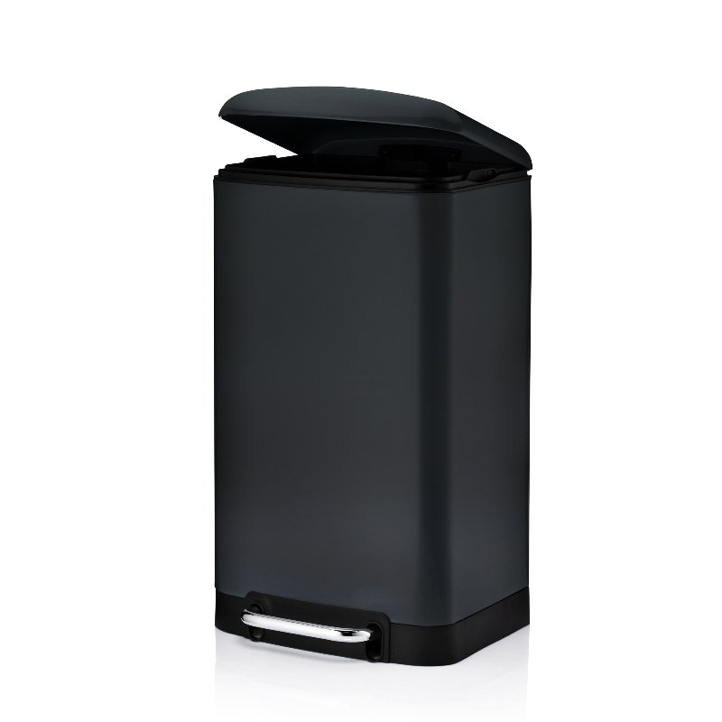KELA Odpadkový kôš DAVINO 30 l čierna KL-10923