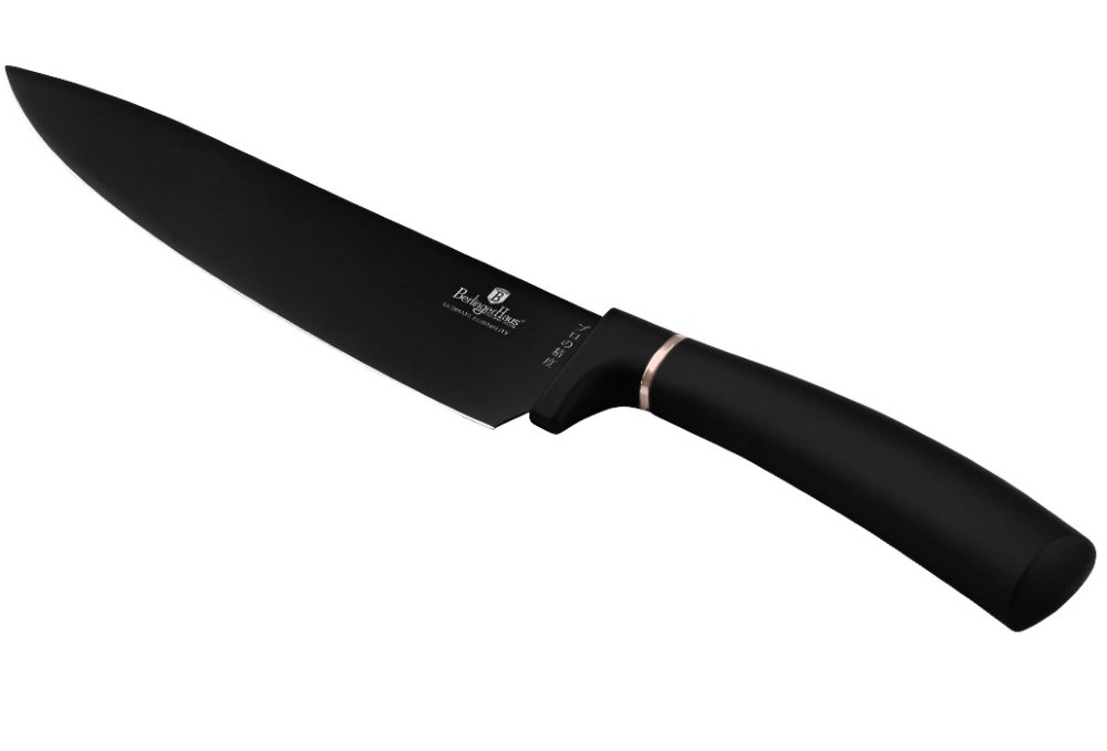 BERLINGERHAUS Sada nožů s magnetickým držákem 6 ks Black Rose Collection BH-2884