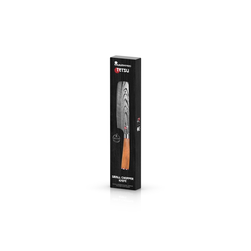 MASTERPRO Nůž Small Choper TETSU 17,5 cm nerez dřevo BGMP-4165 - thumb (2)