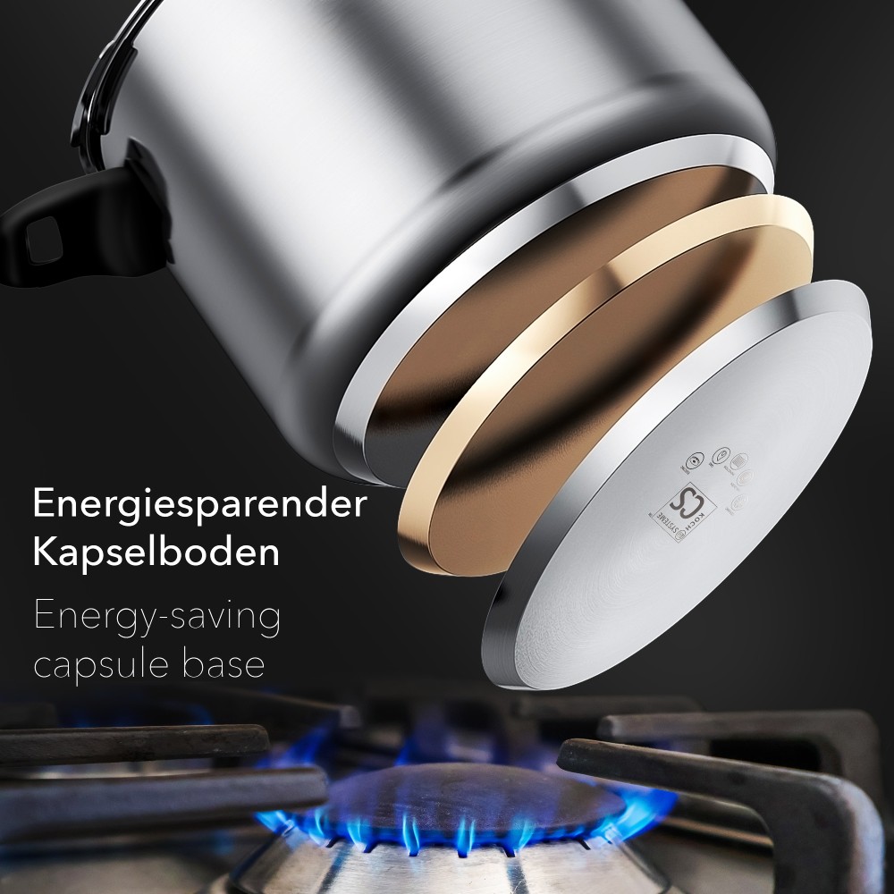 CS KOCHSYSTEME Tlakový hrnec 10 l KAISERSLAUTERN CS-077402