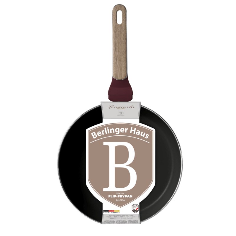 BERLINGERHAUS Pánev prohazovací s titanovým povrchem 26 cm Leonardo Nordic Collection BH-8294