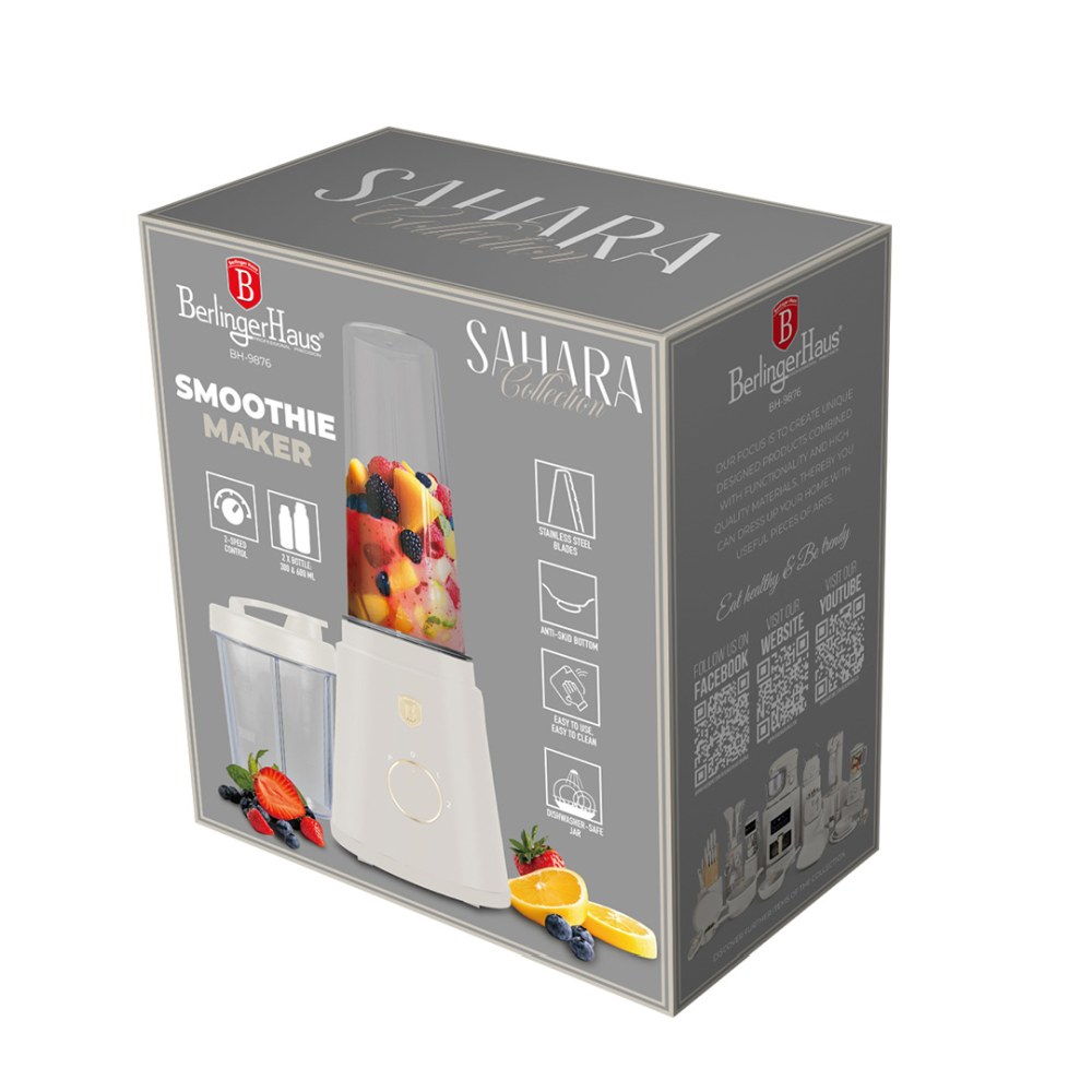 BERLINGERHAUS Mixér smoothie maker s lahví Sahara Collection BH-9876