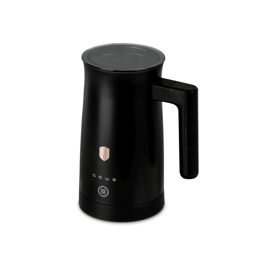 BERLINGERHAUS Napěňovač mléka 4 v 1 Black Rose Collection / Rosegold Metallic Line BH-9927