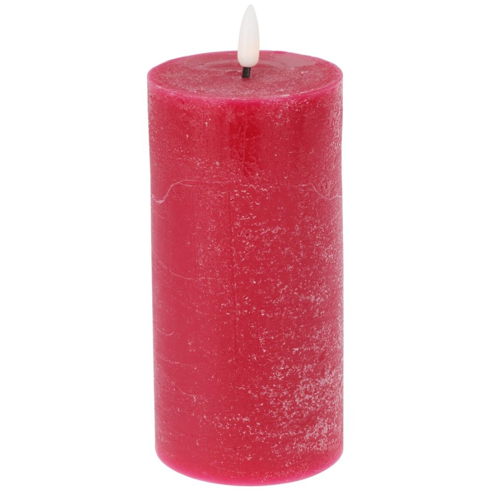 HOMESTYLING LED svíčka sada 3 ks červená KO-AX5441230