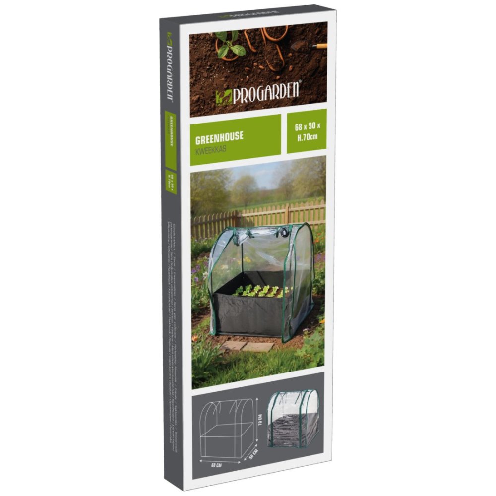 PROGARDEN Foliovník zahradní s obloukovou konstrukcí 68 × 50 × 70 cm KO-CE7000300