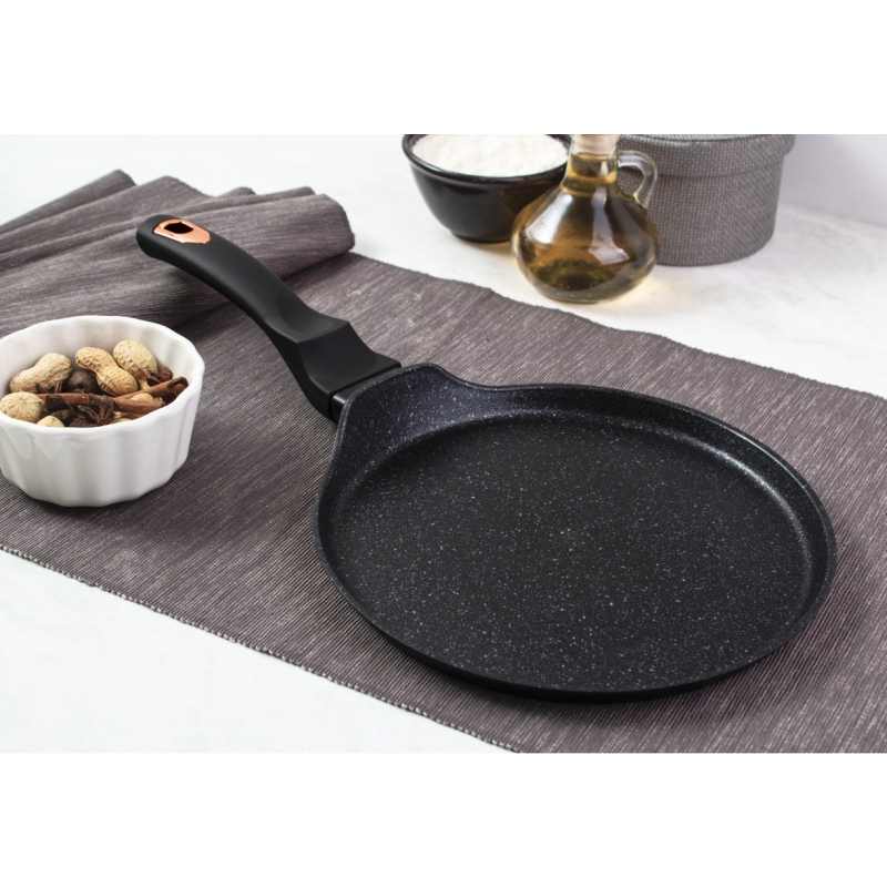 BERLINGERHAUS Pánev na palačinky s mramorovým povrchem 25 cm Black Rose Collection BH-1639 - thumb (6)