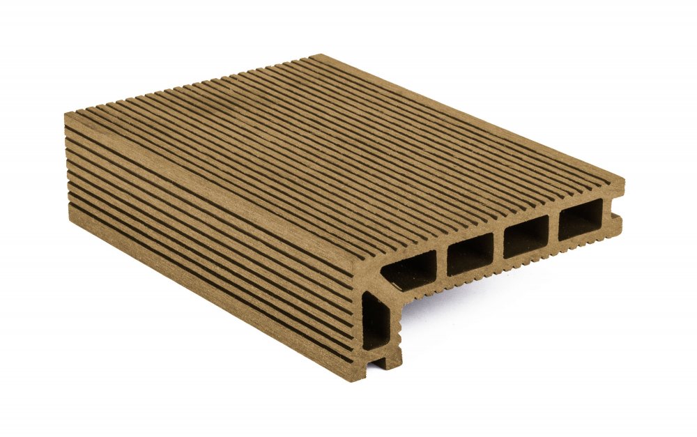 G21 Terasové prkno G21 zakončovací, 2,5 x 14 x 400 cm, Cumaru mat. WPC G21-63909947