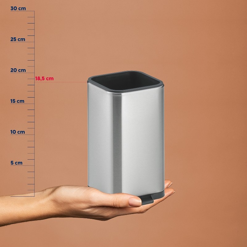 KELA Odkapávač na příbory Plata nerez matná stříbrná 10,0x11,5x18,5cm KL-12128