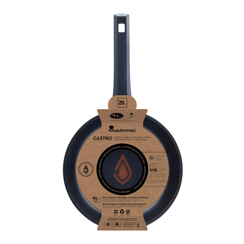 MASTERPRO Pánev s nepřilnavým povrchem GASTRO 20 cm BGMP-8100