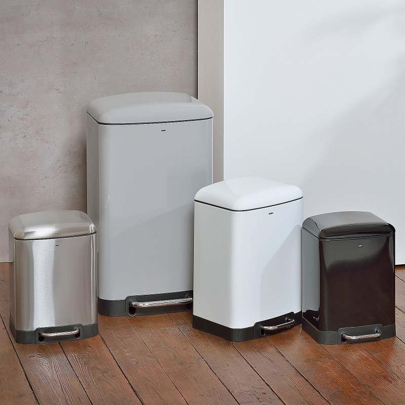 KELA Odpadkový kôš DAVINO 30 l nerezová KL-10903