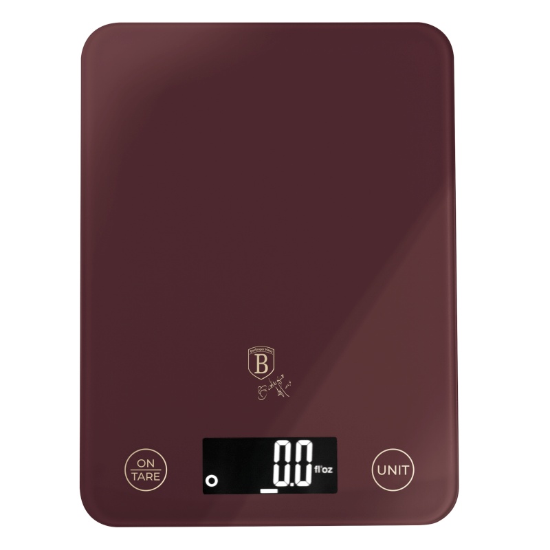 BERLINGERHAUS Kuchyňská váha digitální 5 kg Leonardo Collection BH-9753