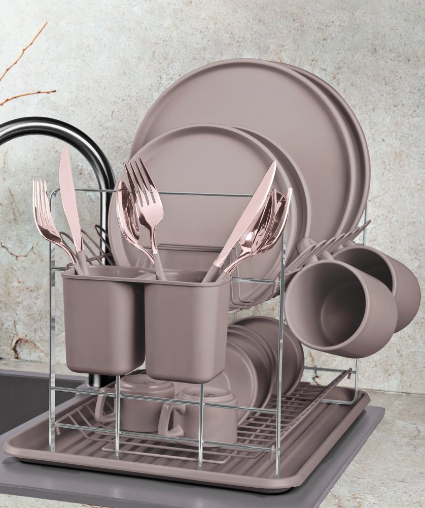 BERLINGERHAUS Odkapávač na nádobí Taupe Collection BH-8596