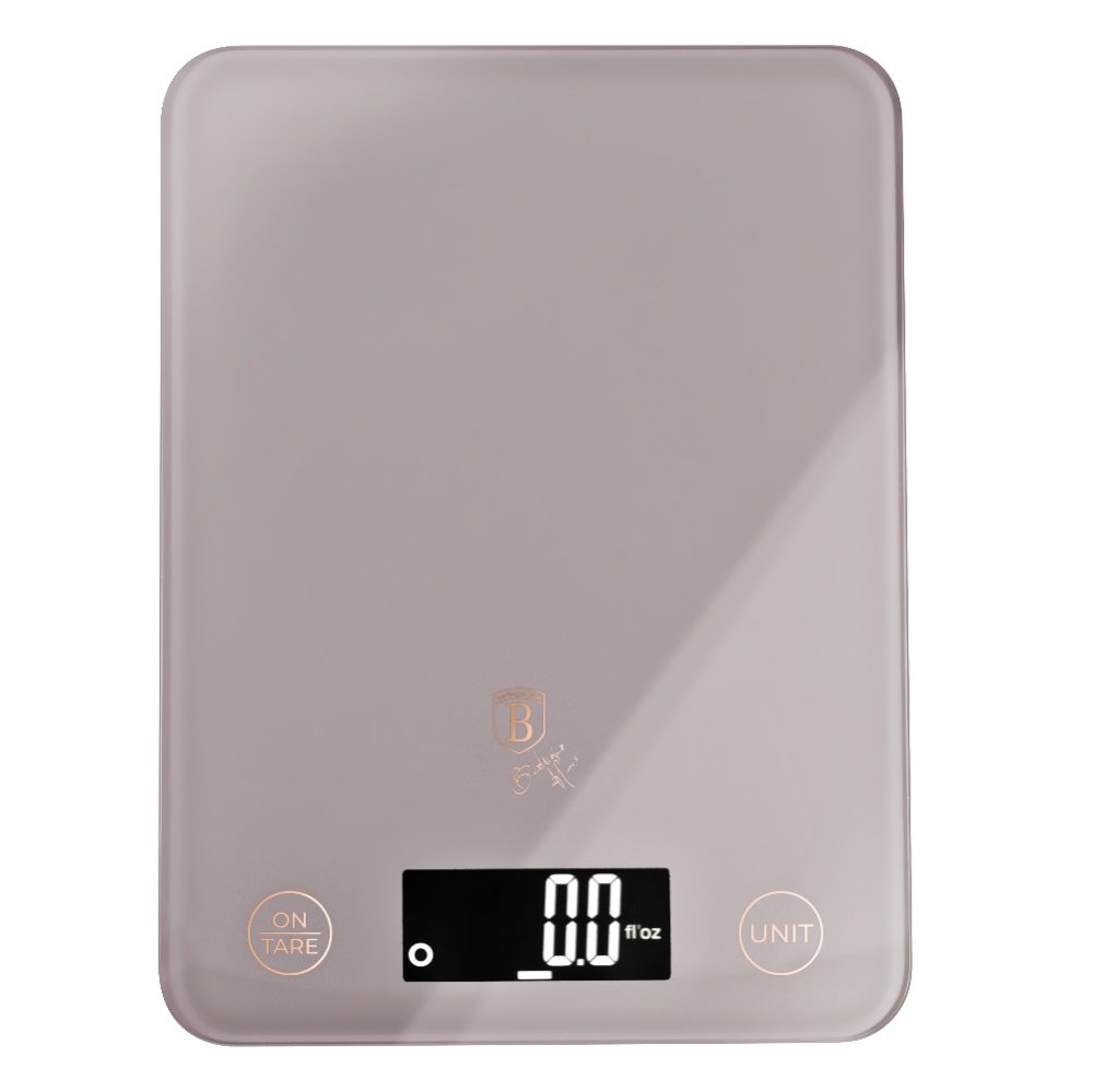 BERLINGERHAUS Kuchyňská váha digitální 5 kg Taupe Collection BH-9754