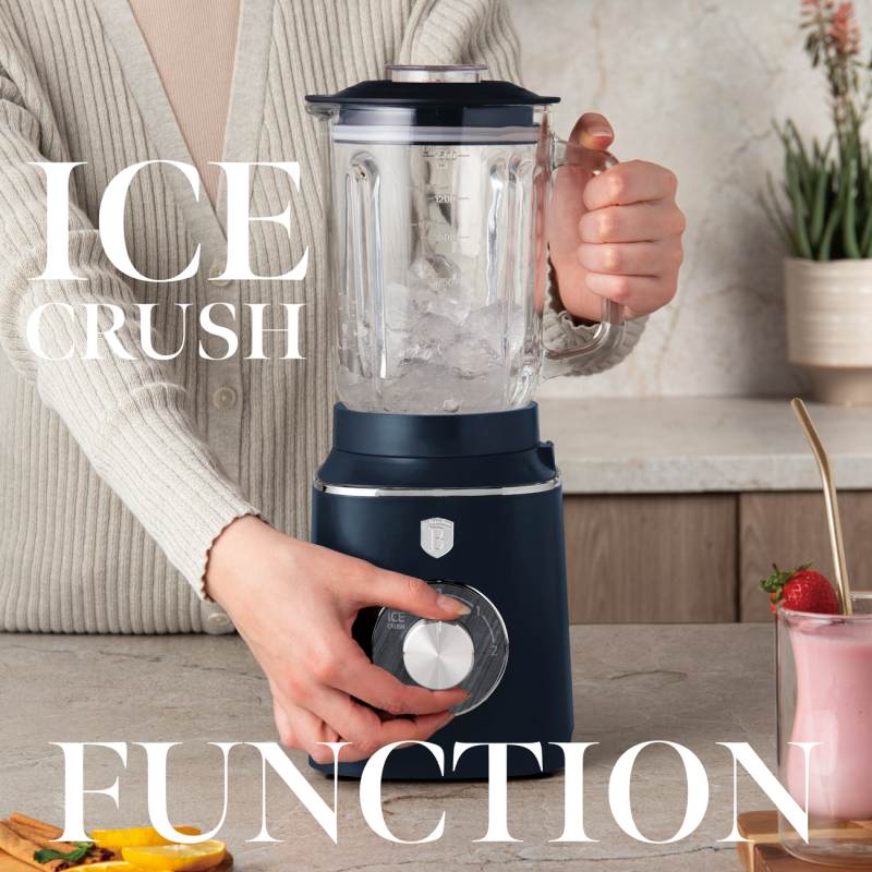 BERLINGERHAUS Stolní mixér se skleněnou nádobou 1,5 l 1000 W Deep Sea Collection BH-9766