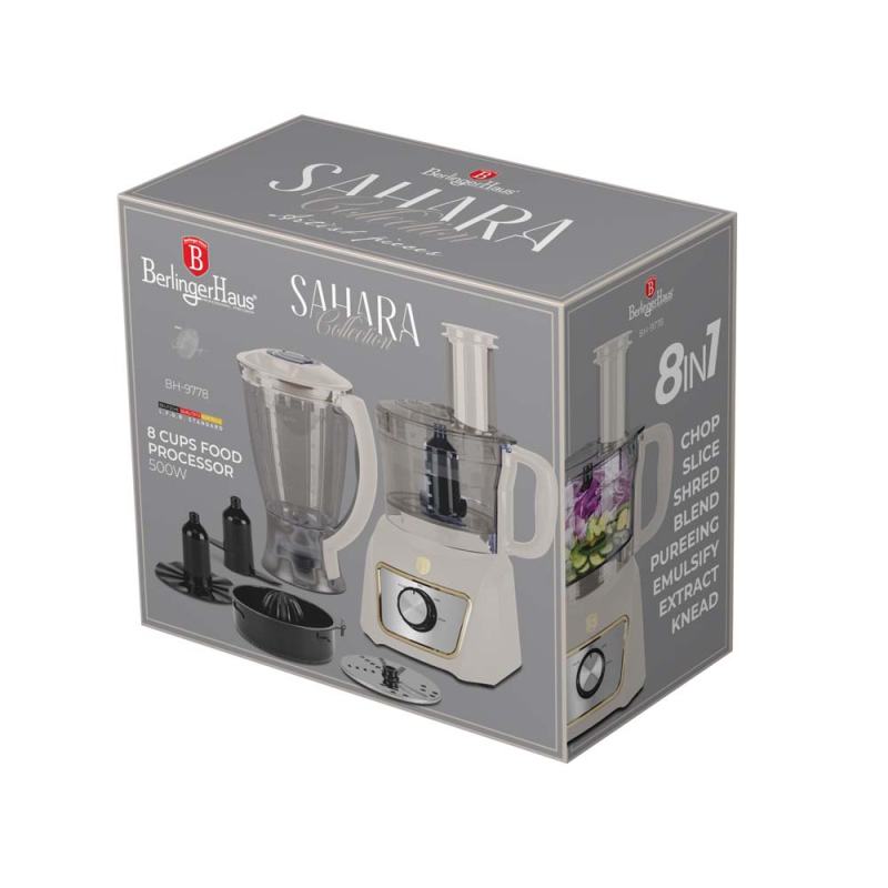 BERLINGERHAUS Mixér stolní 8 v 1 Sahara Collection BH-9778