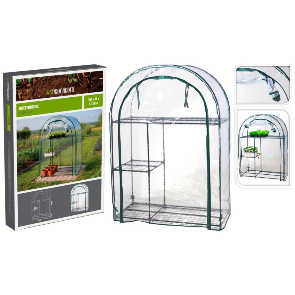 PROGARDEN Foliovník zahradní obloukovou konstrukcí 100 × 46 × 139 cm KO-CE7000310