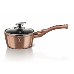 Rendlík s poklicí s mramorovým povrchem 16 cm Rosegold Metallic Line