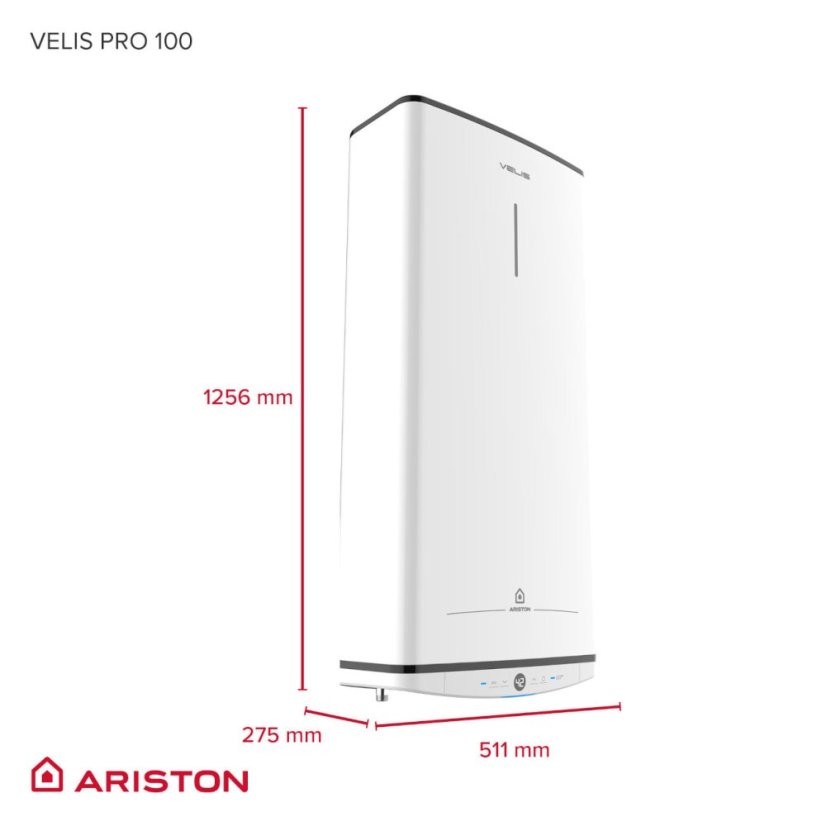 Boiler electric mediu 100 l orizontal/vertical VELIS PRO 100