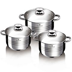 Súprava riadu nerez 6 ks Gourmet line
