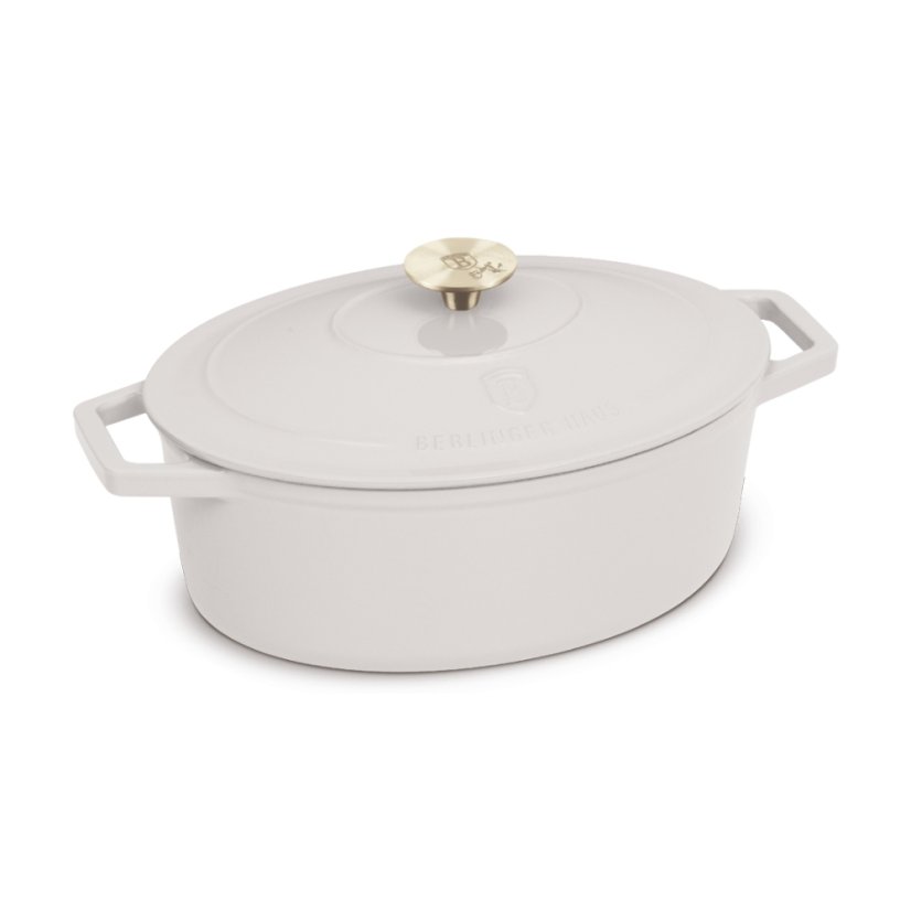 Liatinový pekáč s pokrievkou 32 cm, kolekcia Sahara
