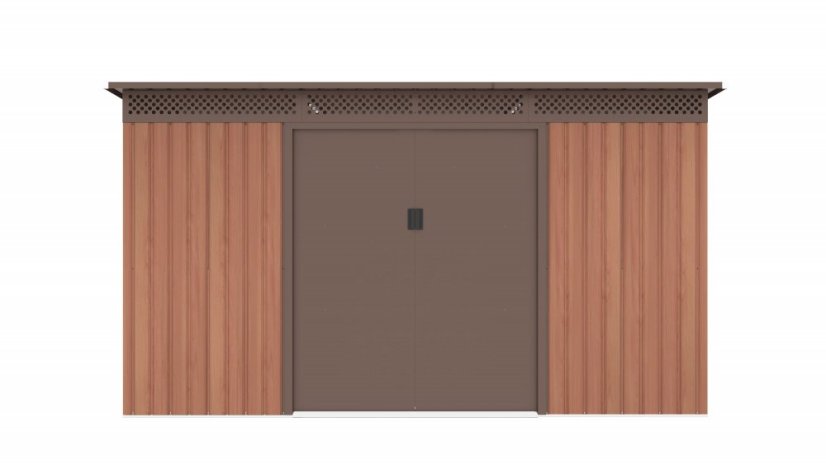 Casuta de gradina G21 GRAH 700 - 340 x 206 cm, maro