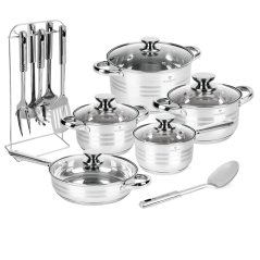 Sada nádobí nerez 17 ks Jumbo Gourmet Line