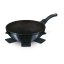 Pánev WOK s mramorovým povrchem 30 cm Aquamarine Metallic Line