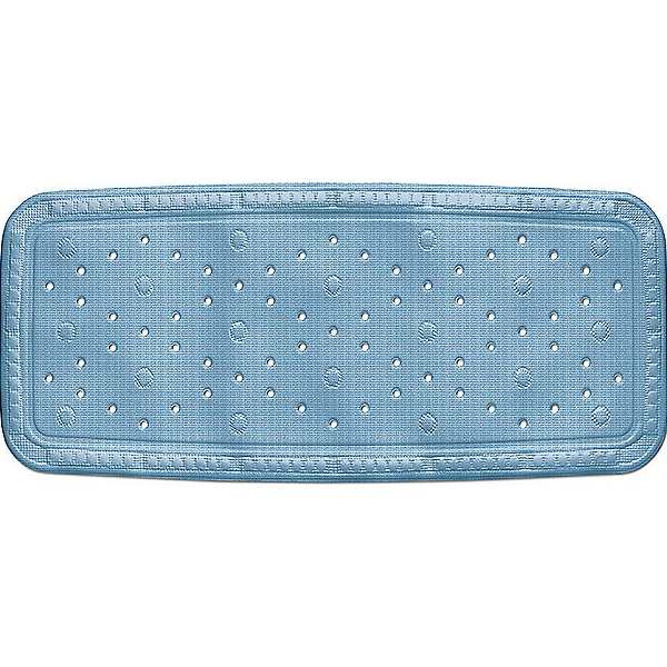 Vanová podložka KRETA PVC modrá 92x36cm
