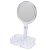 Kosmetické zrcátko s LED osvětlením a organizérem 18 x 34,5 cm
