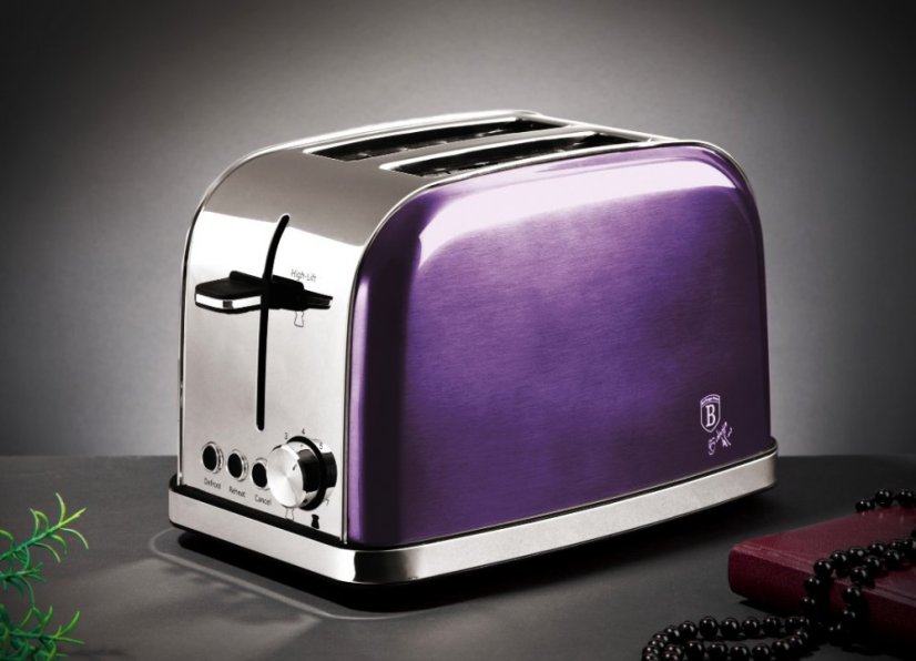 Topinkovač nerez Purple Metallic Line