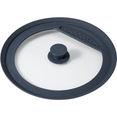 Tapa de cristal universal para diámetros de 26, 27 y 31 cm